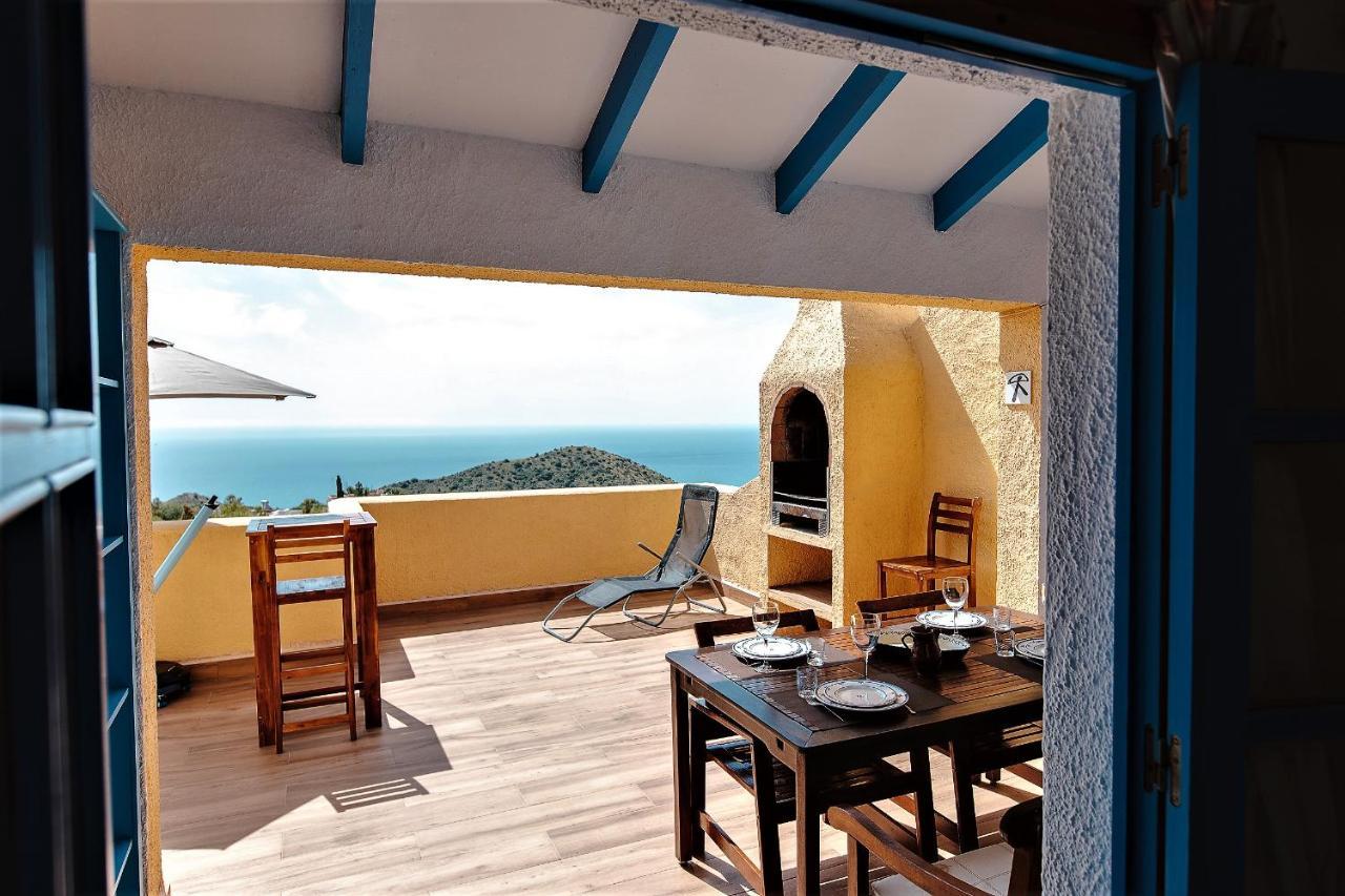 House With Terrace, Amazing Views And Private Shared Pool Villa Mojácar Eksteriør bilde