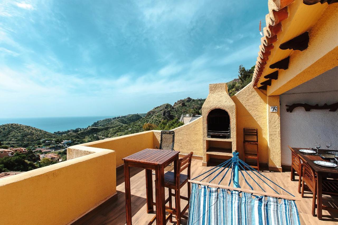 House With Terrace, Amazing Views And Private Shared Pool Villa Mojácar Eksteriør bilde